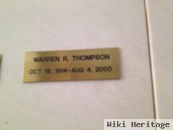 Warren Ramsey Thompson