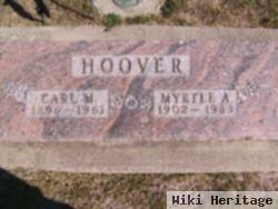 Carl M Hoover