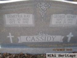 George H Cassidy