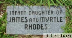 Infant Daughter Rhodes