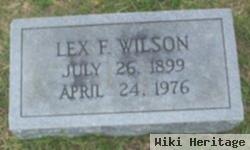 Lex F. Wilson