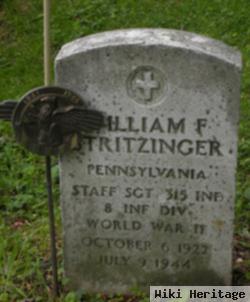 William F Stritzinger