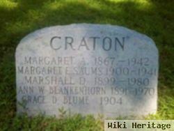 Margaret A. Hillyar Craton