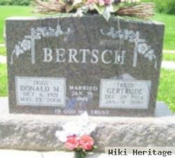 Donald M "jiggs" Bertsch