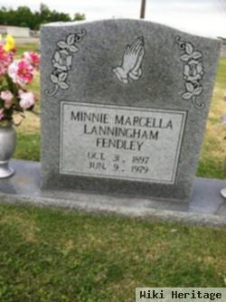 Minnie Marcella Lanningham Fendley