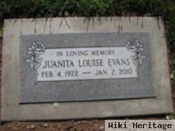 Juanita Louise "nita" Karr Evans