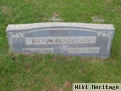 Milton Henderson