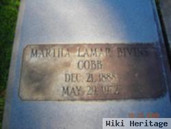 Martha Lamar Bivens Cobb