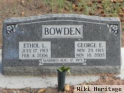 Ethol L Bowden