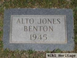 Alto Jones Benton