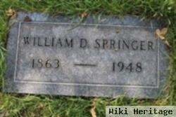 William D Springer