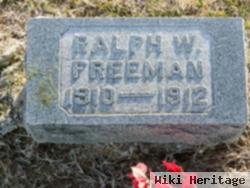 Ralph W Freeman