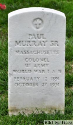 Paul Murray, Sr.