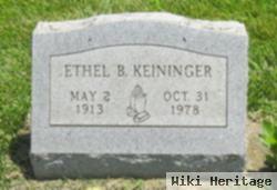 Ethel B. Keininger