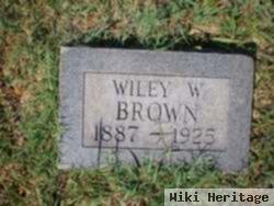 Wiley W Brown