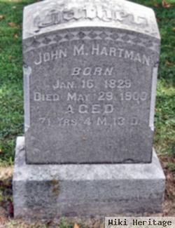 John M Hartman