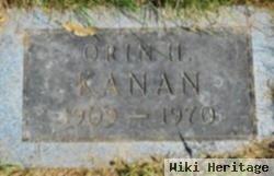 Orin H. Kanan