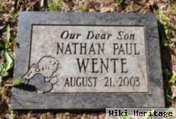 Nathan Paul Wente