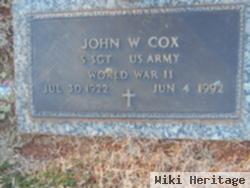 John W Cox