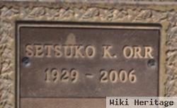 Setsuko Kakinuma Orr