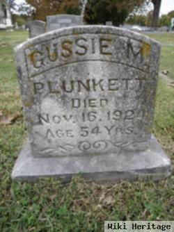 Gussie M. Plunkett