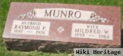 Raymond P Munro