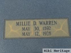 Millie Mary "mollie" Devaney Warren