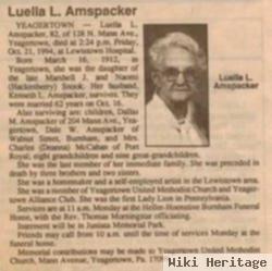 Luella L. Snook Amspacker