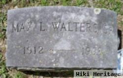 Max L Walters, Sr