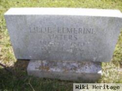 Lillie Elmerine Waters