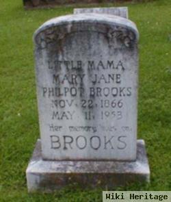 Mary Jane Philpot Brooks