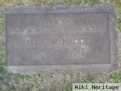 Elsie Hadde