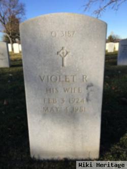 Violet R Zentner Gardner