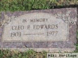 Cleo P Edwards