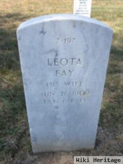 Leota Fay Jennings Reed