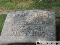 Carrie W Hunt Kennard