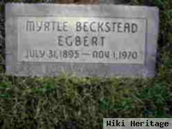 Myrtle Maria Beckstead Egbert