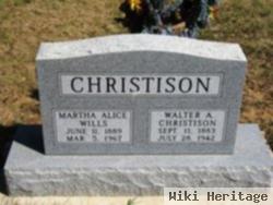 Martha Alice Wills Christison