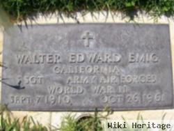 Sgt Walter Edward Emic