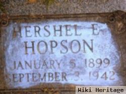 Hershel E Hopson