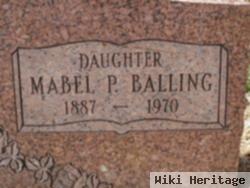 Mabel P Palmer Balling