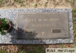 Betty M Mcbride