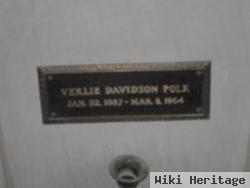 Verlie Davidson Polk