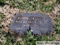 Maj John Crouch