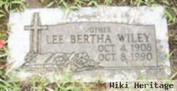 Lee Bertha Wiley