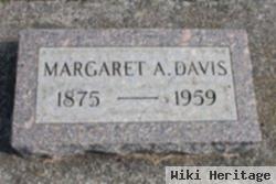 Margaret A Davis