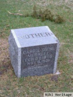 Caroline "carrie" Diehl Merrell