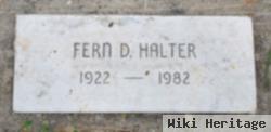 Fern D. Halter