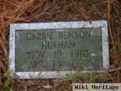 Carrie Mae Benson Hufham