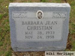 Barbara Jean Christian